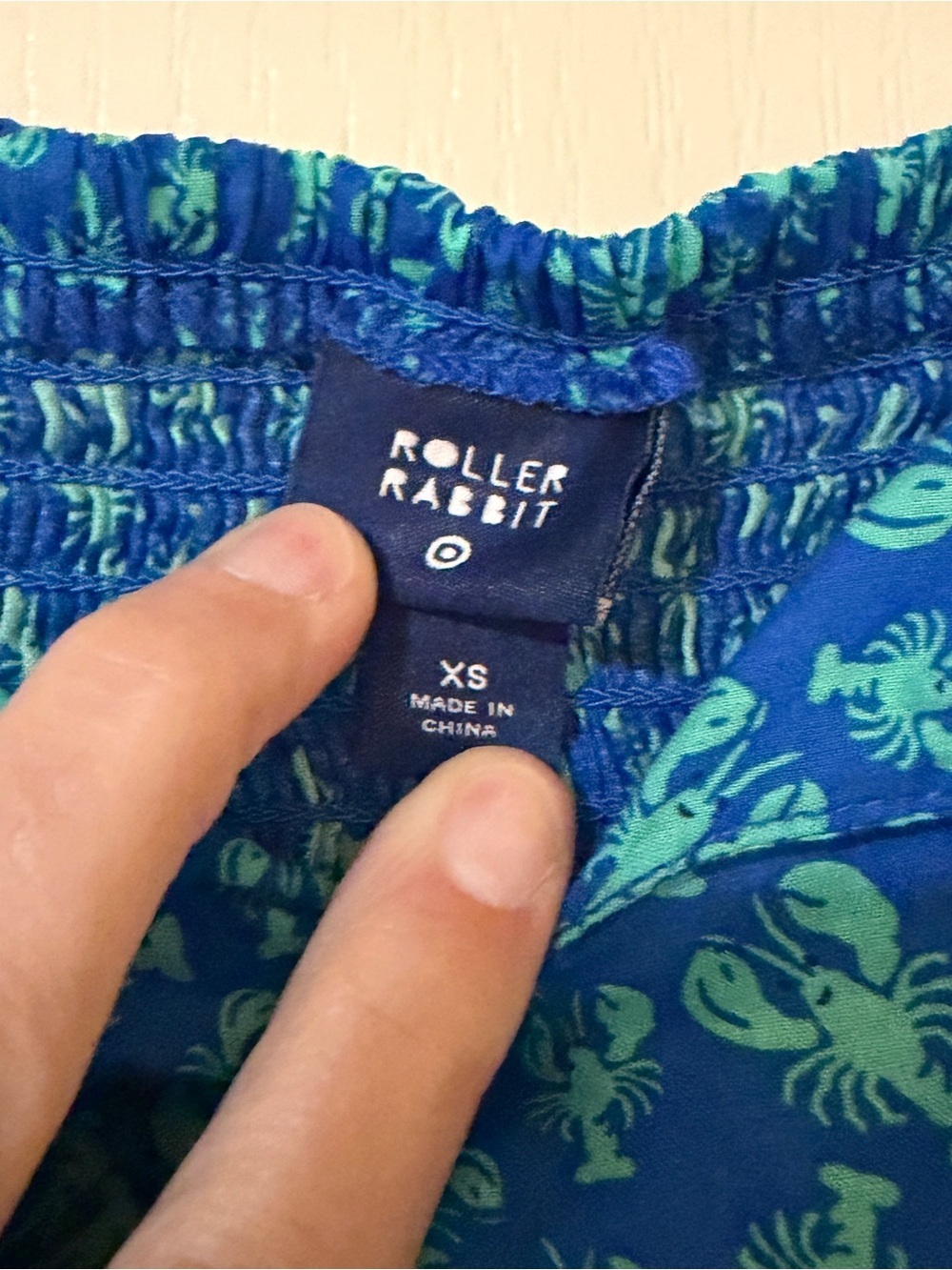 Blue Floral Spaghetti-Strap Women’s Dress - Picture 5 of 10